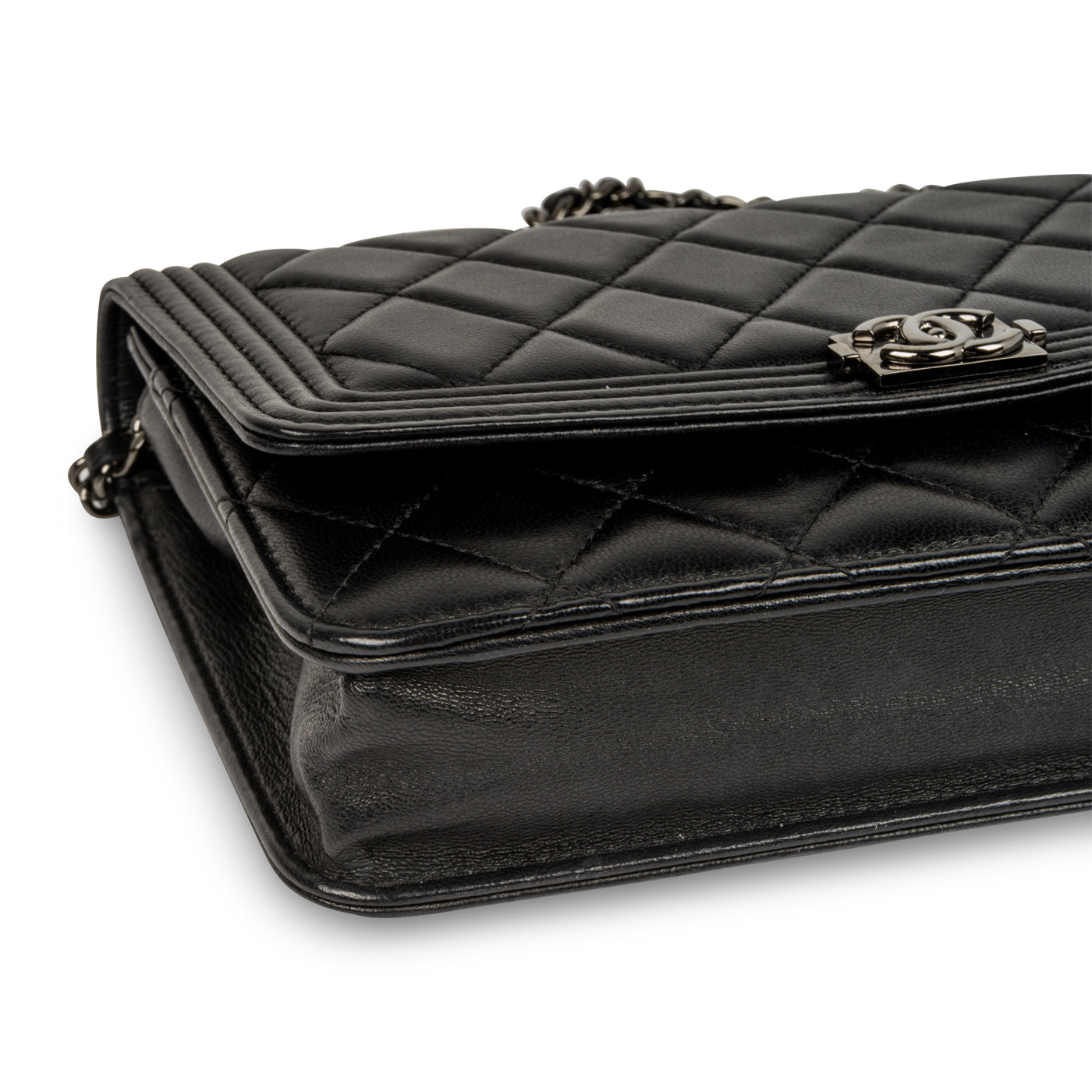 Chanel Classic Flap Lambskin Black Crossbody Lambskin