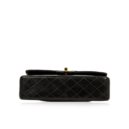 Chanel Classic Flap Lambskin Black Shoulder Bag Style 150