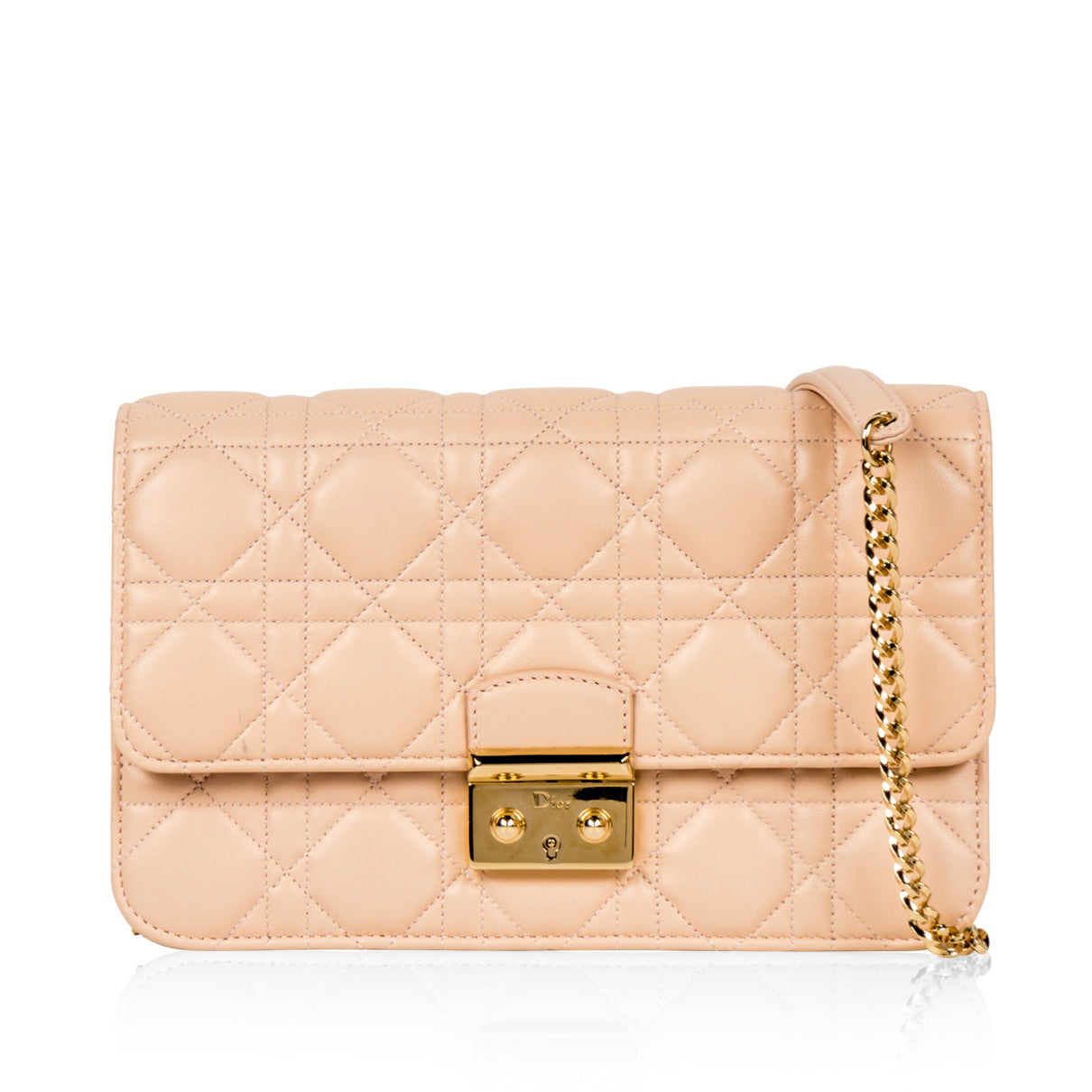 Dior Quilted Chain Tote Bag