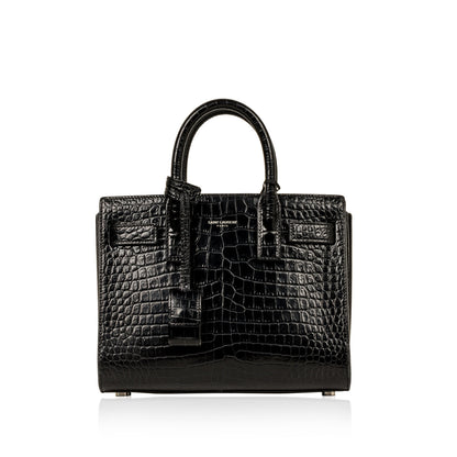 Saint Laurent Nano Sac De Jour Croc