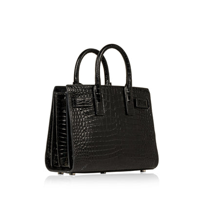 Saint Laurent Nano Sac De Jour Croc