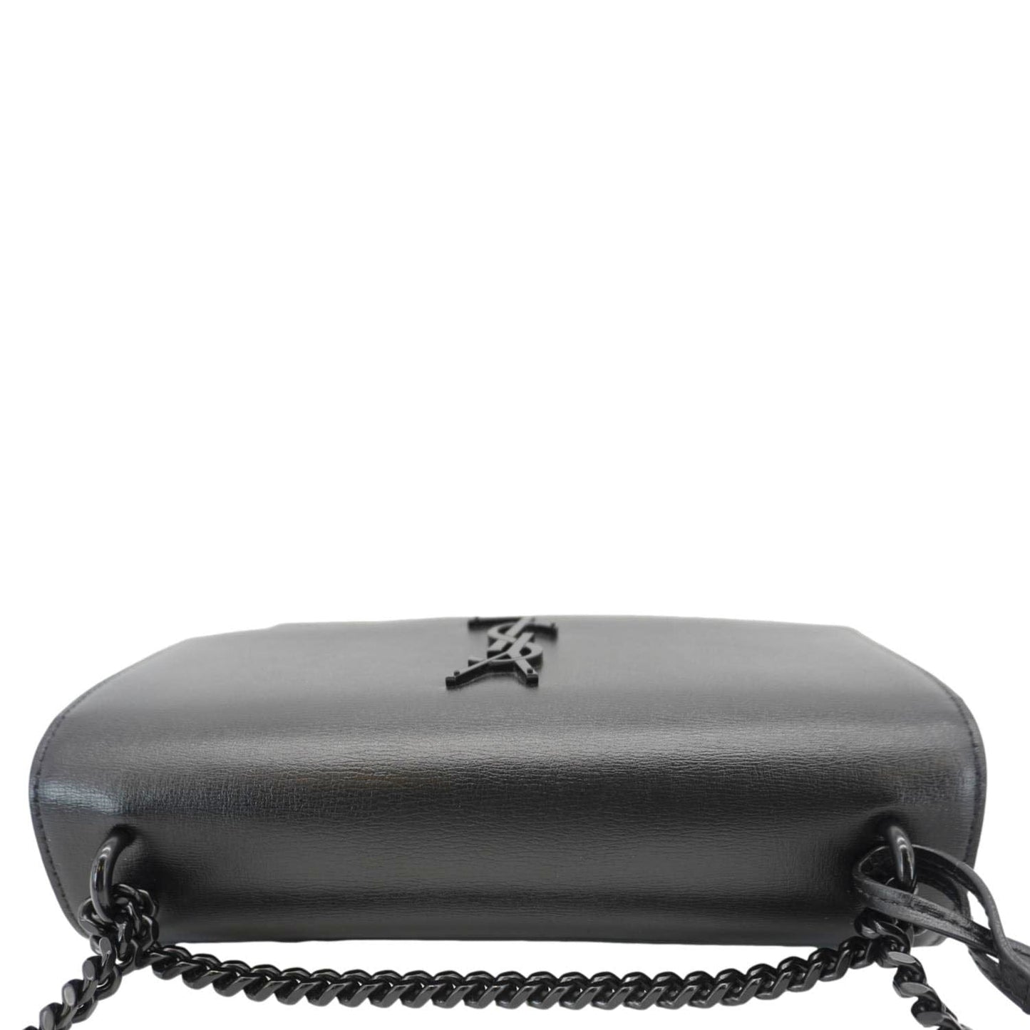 Saint Laurent Sunset Leather Black Shoulder Bag Style 8