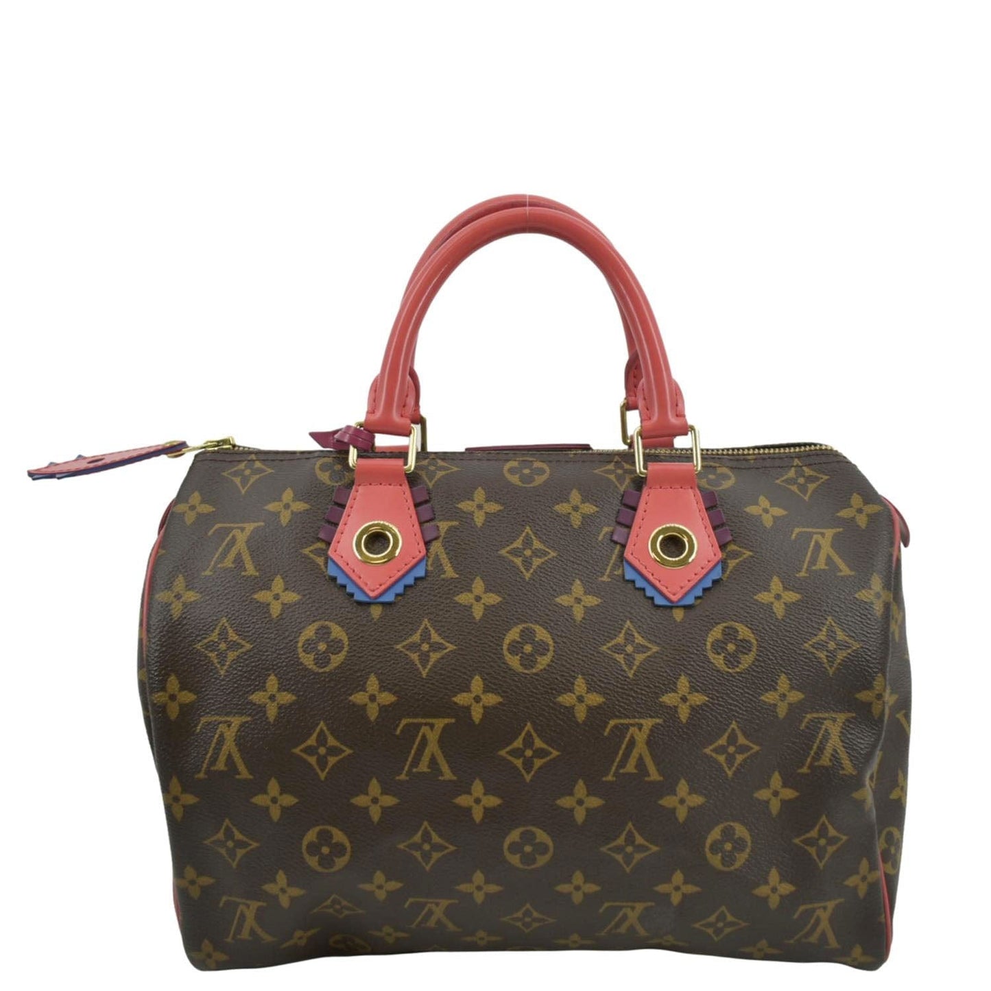LOUIS VUITTON Totem 30 Monogram Canvas Satchel Bag Flamingo Pink