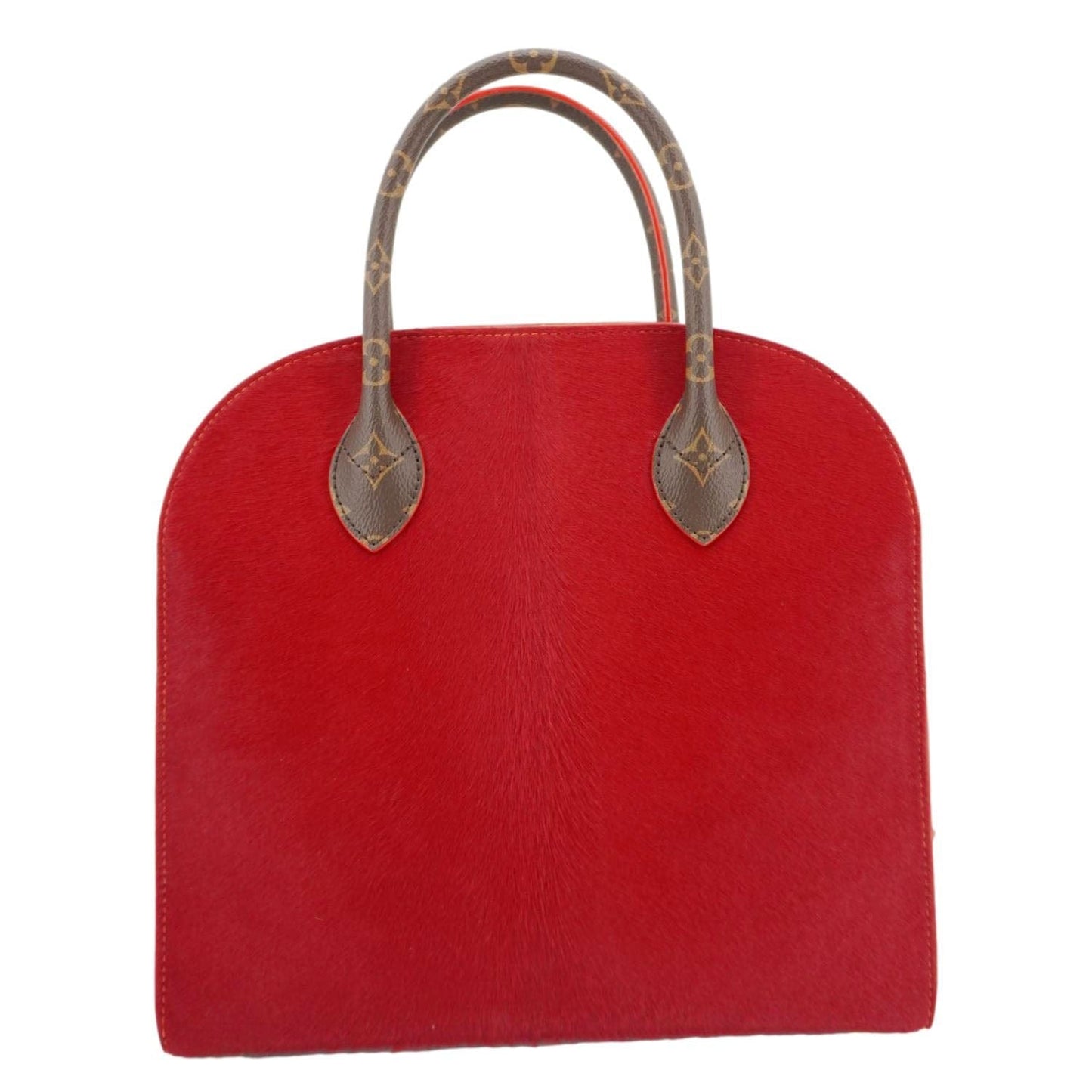 LOUIS VUITTON x Christian Louboutin Monogram Canvas Iconoclast Tote Bag Brown