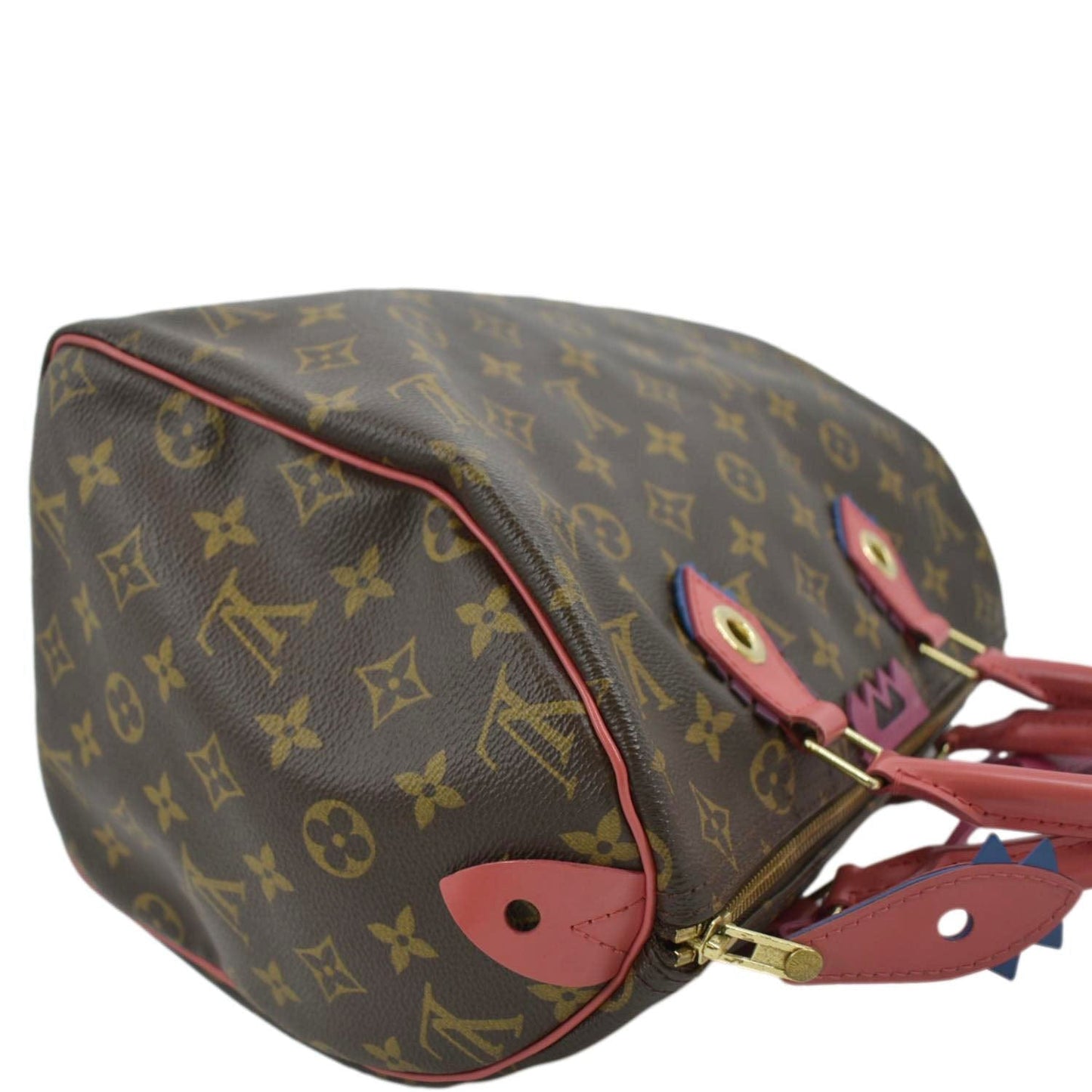 LOUIS VUITTON Totem 30 Monogram Canvas Satchel Bag Flamingo Pink