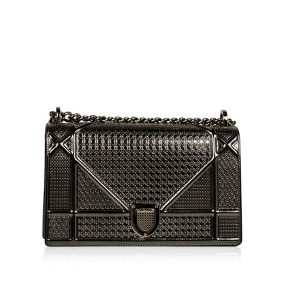 Dior Chain Leather Tote Bag