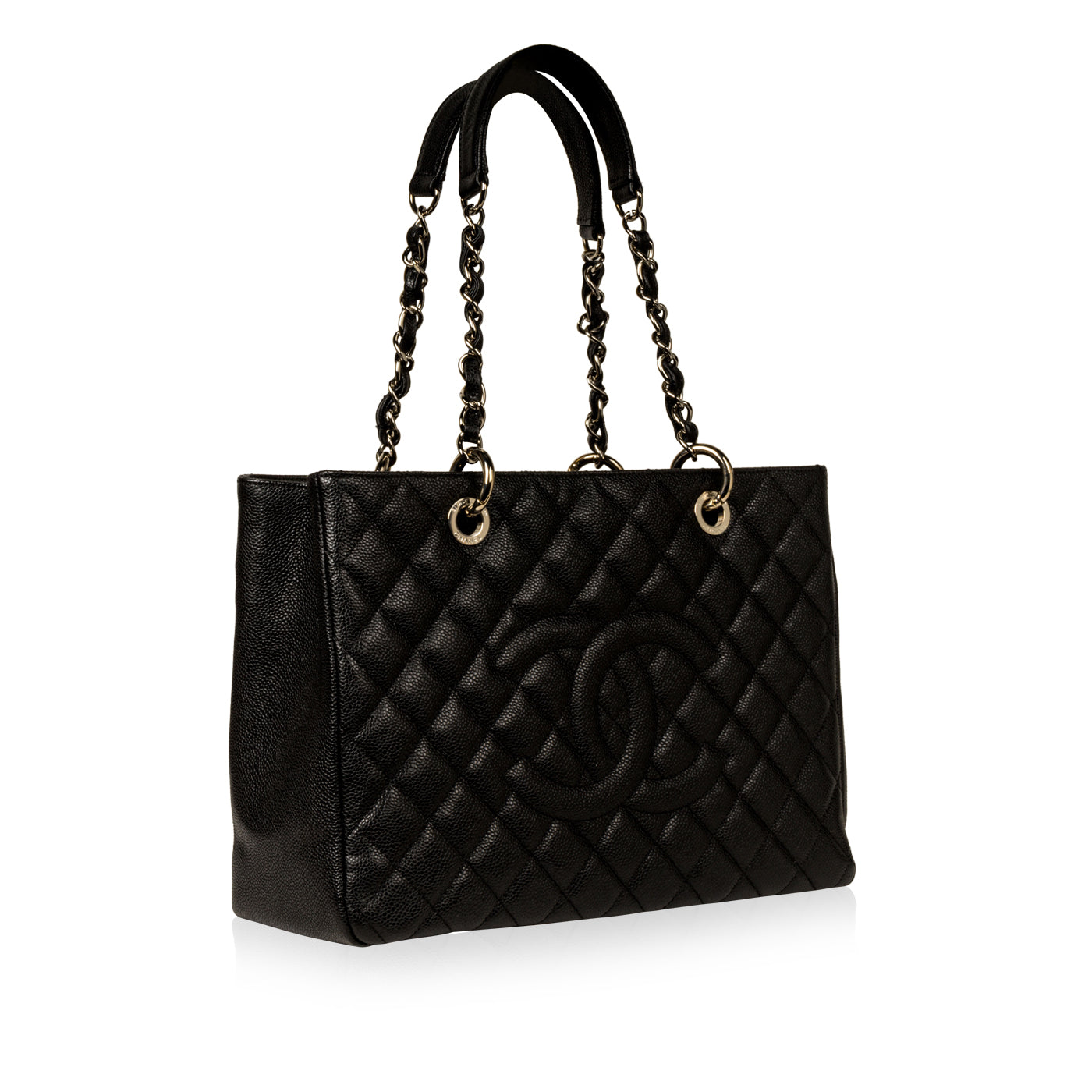 Chanel Timeless Caviar Black Tote Bag Style 40
