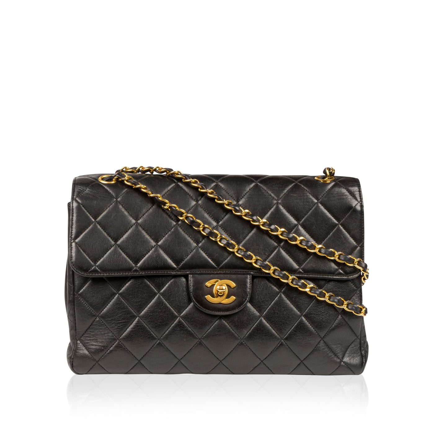 Chanel Double-Sided Jumbo Flap Bag