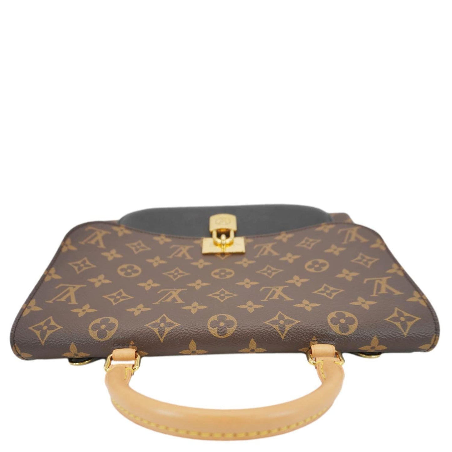 LOUIS VUITTON Marignan Monogram Canvas Shoulder Bag Brown