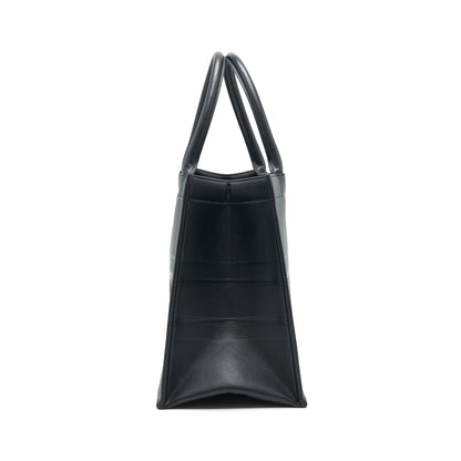 Dior Small Leather Book Tote black