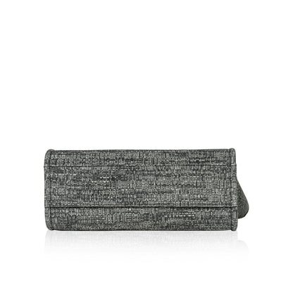 Chanel Cambon Tweed Black Tote Bag Tweed