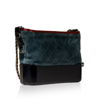 Chanel Classic Flap Patent Leather Gold Shoulder Bag