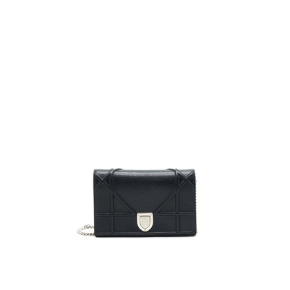 Dior Diorama Wallet on Chain Black with