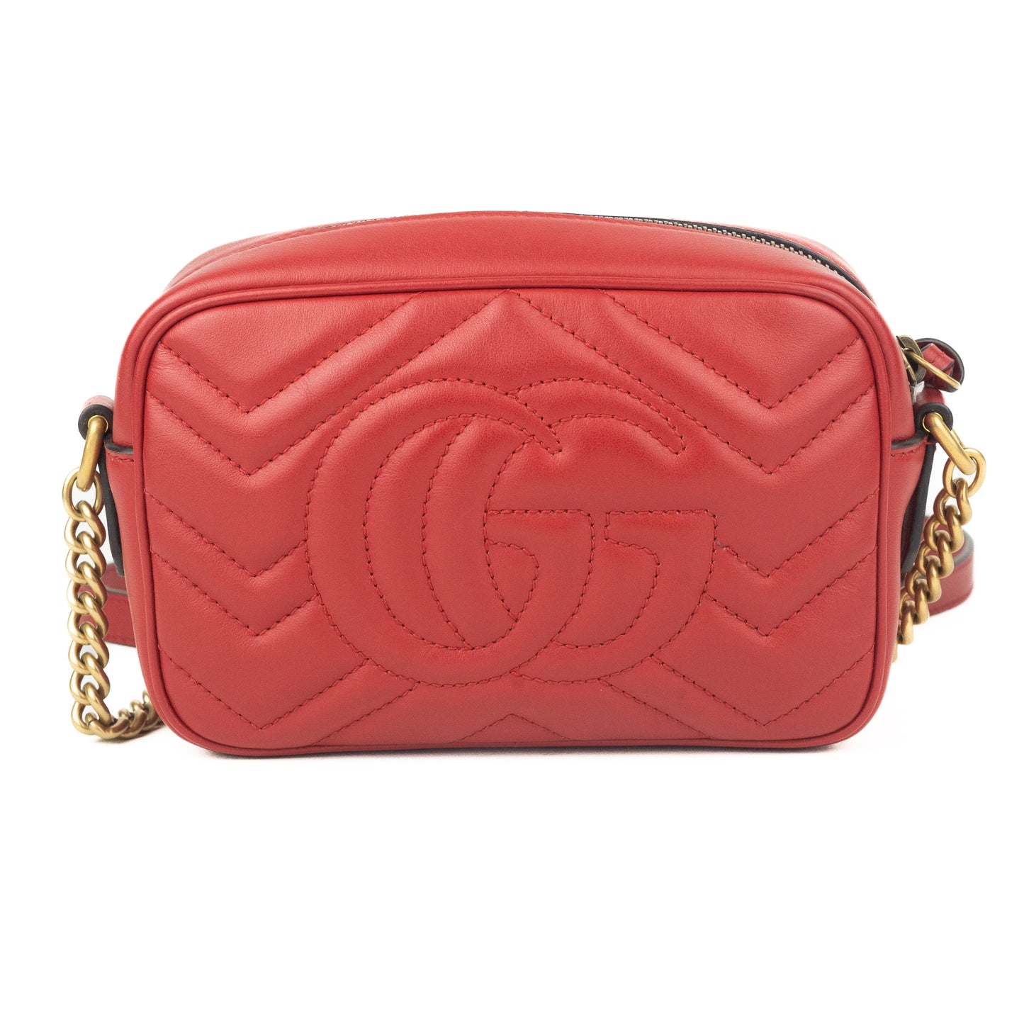 Dior Diorama Wallet on Chain metallic Gold with