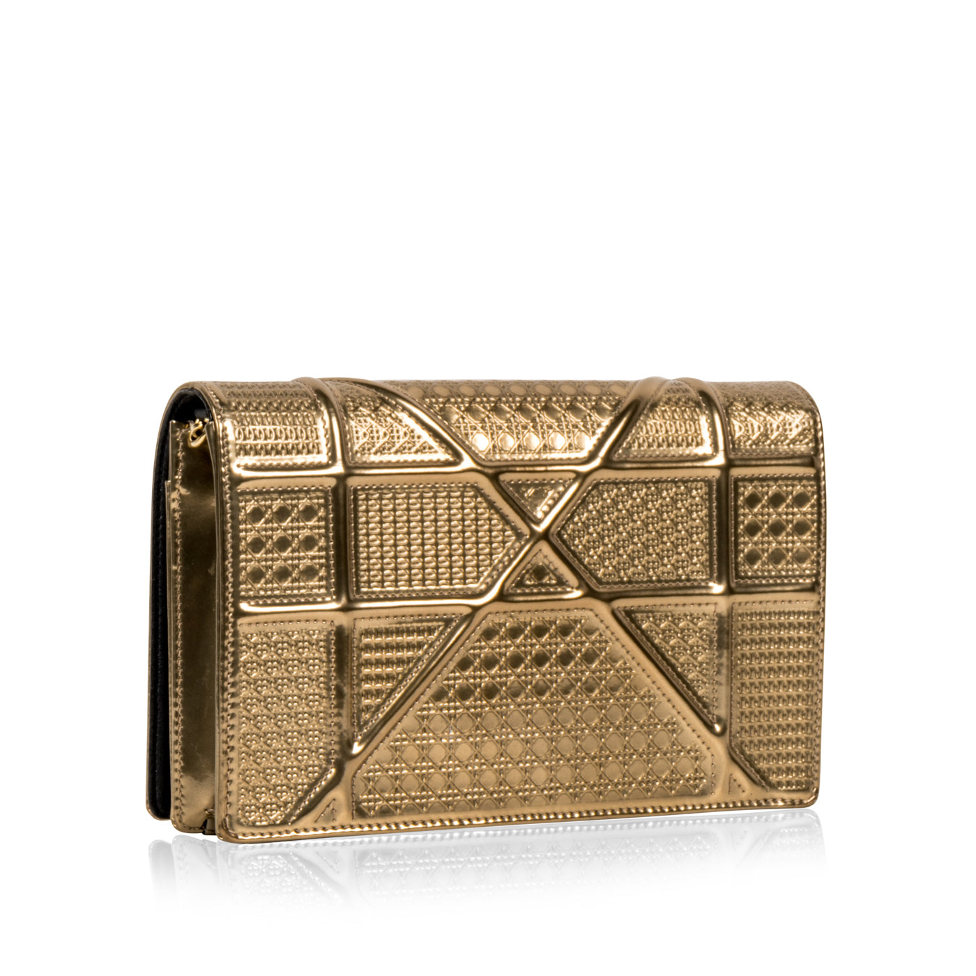 Dior Chain Leather Tote Bag