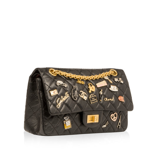 Chanel 2 55 Re-Issue 225 Lucky Charms Calfskin