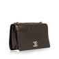 Chanel Leather Black Shoulder Bag Leather
