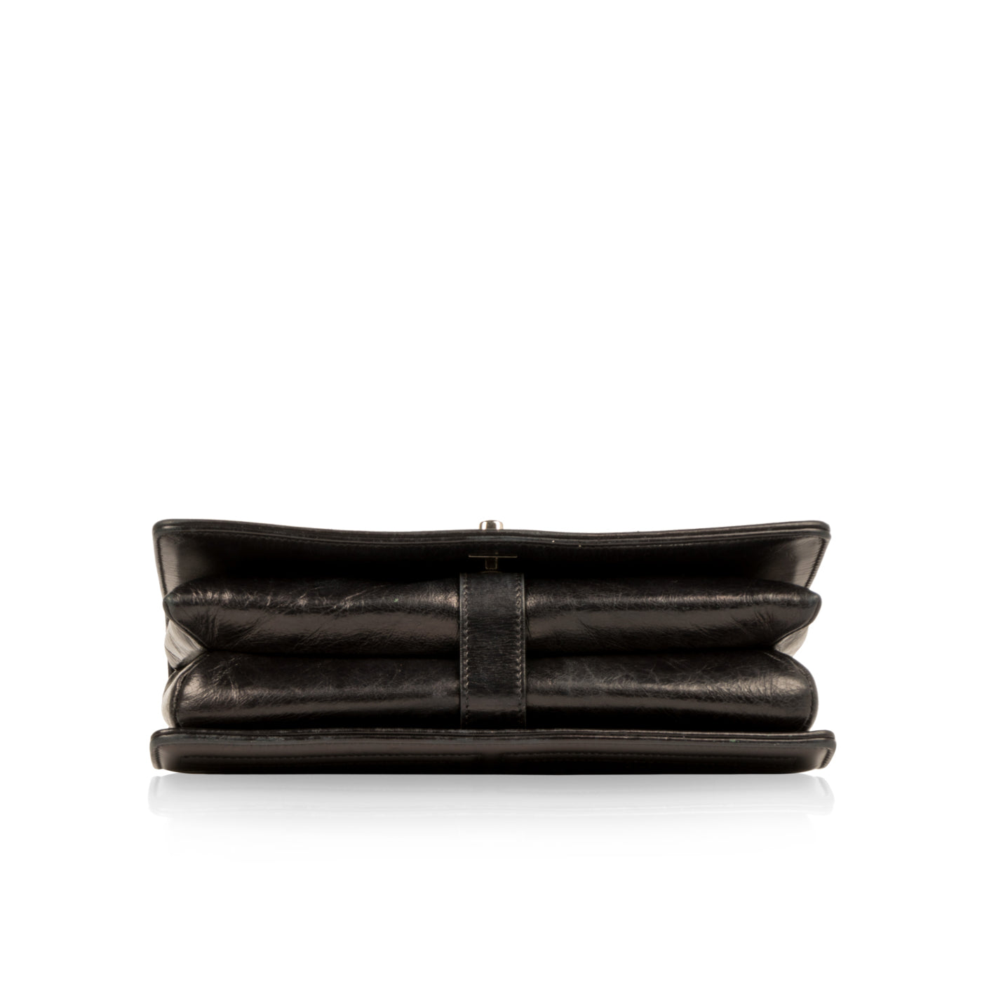 Chanel Leather Black Shoulder Bag Leather