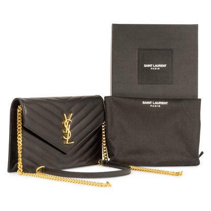 Saint Laurent Monogram Red Crossbody