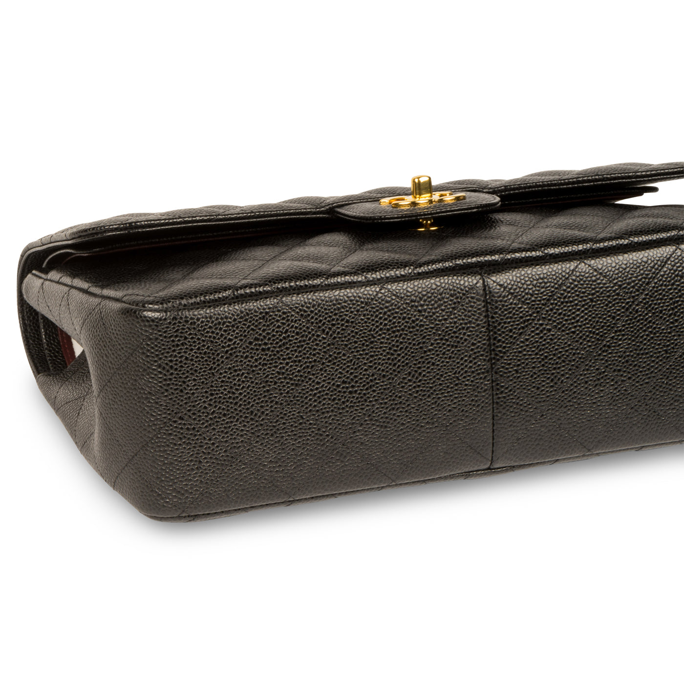 Chanel Classic Flap Caviar Black Shoulder Bag Style 62
