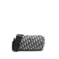 Dior Blue Oblique Messenger Roller Purse