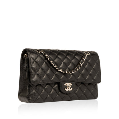 Chanel Classic Flap Caviar Black Shoulder Bag Style 99
