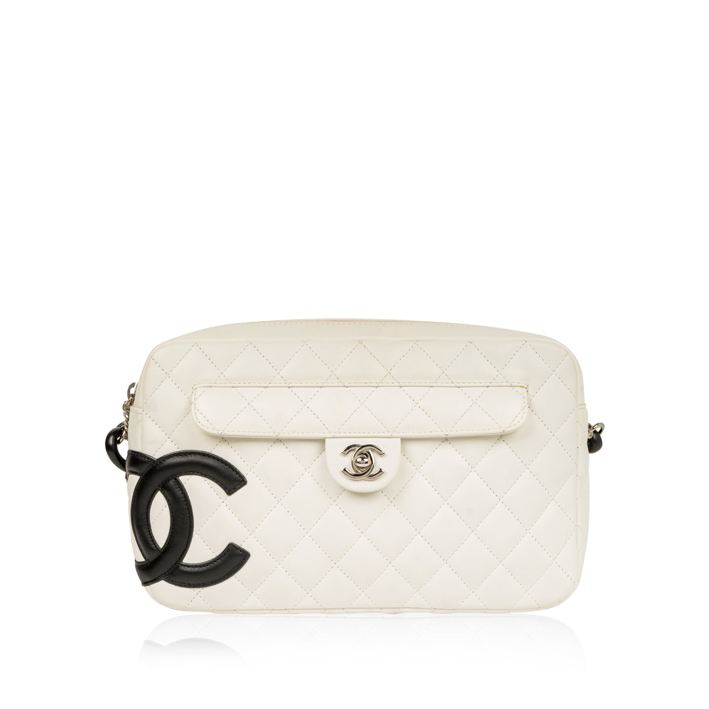 Chanel Cambon Quilted Black Shoulder Bag