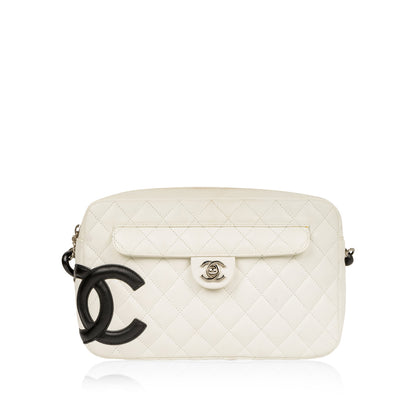 Chanel Cambon Quilted Black Shoulder Bag