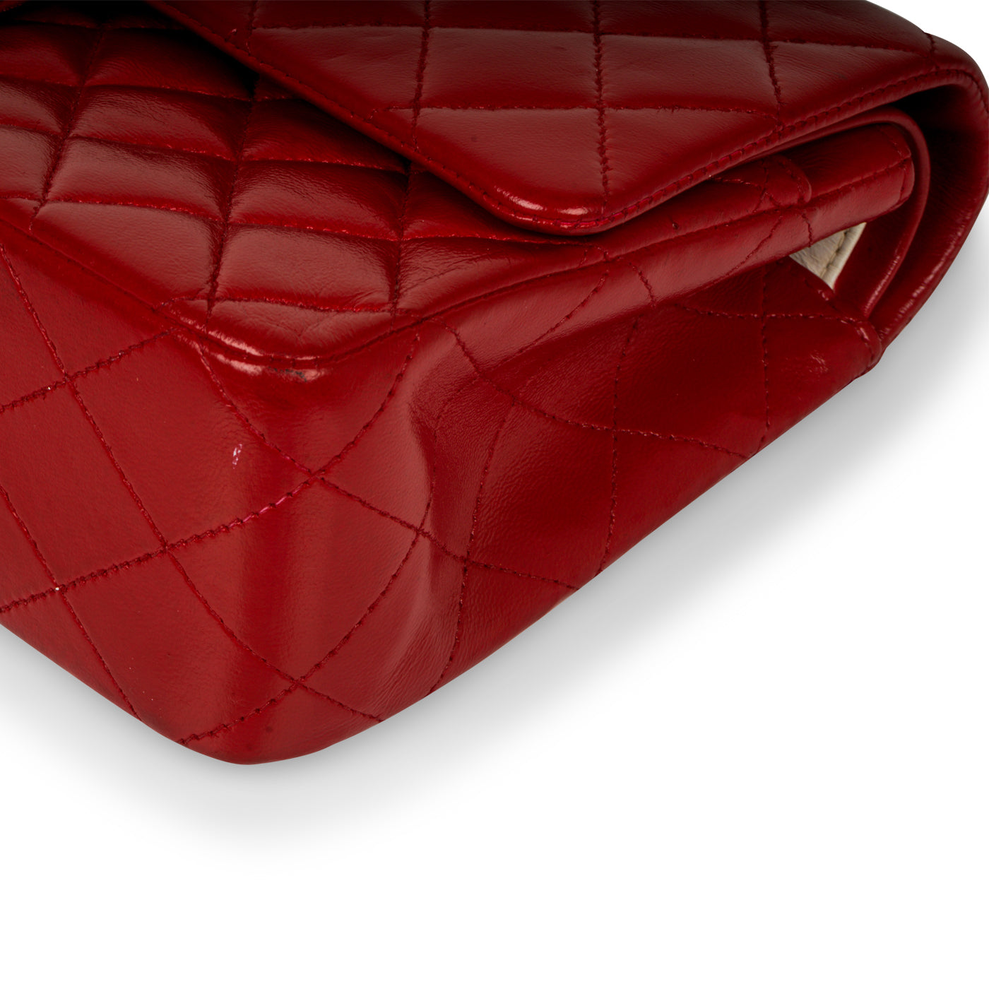 Chanel Classic Flap Lambskin Silver Shoulder Bag Style 24