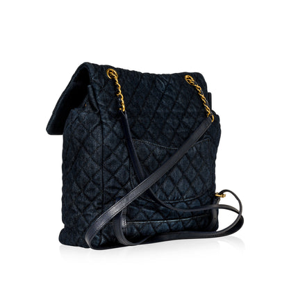 Chanel Timeless Quilted Gold Backpack