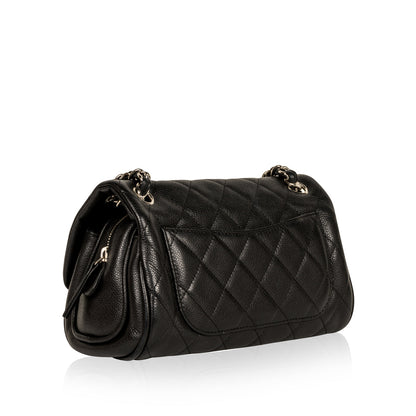 Chanel Small Bowler Caviar Shoulder Bag
