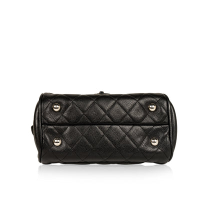 Chanel Small Bowler Caviar Shoulder Bag