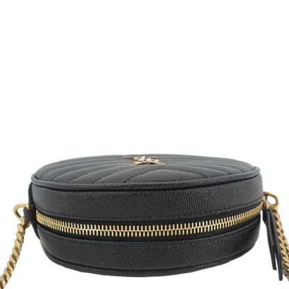 Saint Laurent Leather Black Crossbody Style 17