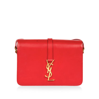 Saint Laurent Luxury Leather Red Handbag Style 16