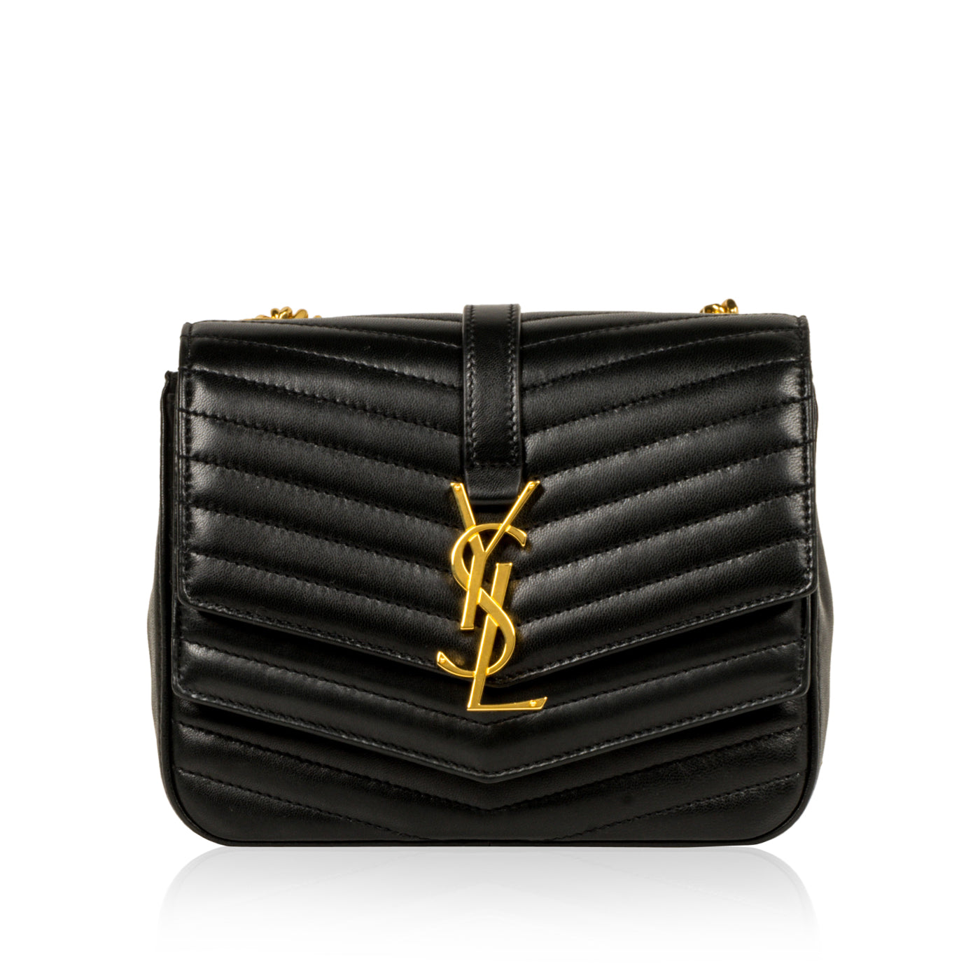 Saint Laurent Luxury Leather Red Handbag Style 20