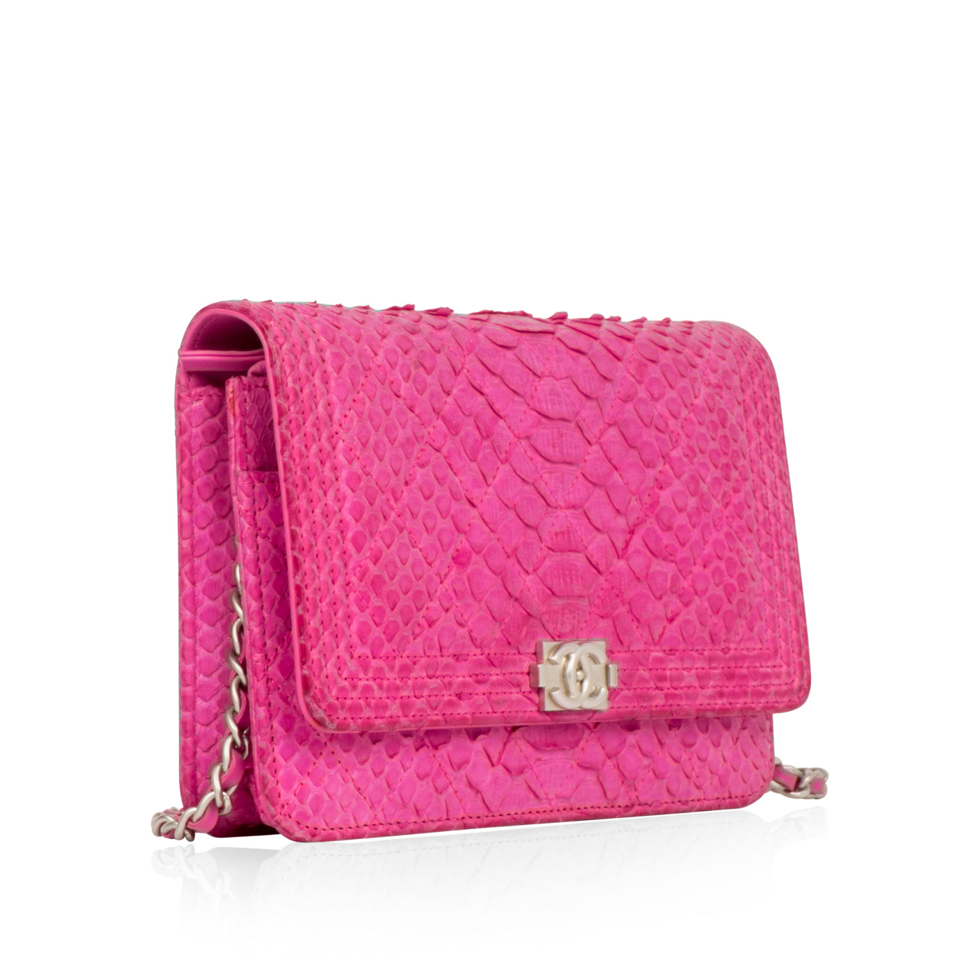 Chanel Classic Flap Caviar Silver Crossbody Caviar