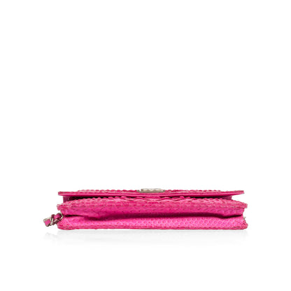 Chanel Classic Flap Caviar Silver Crossbody Caviar