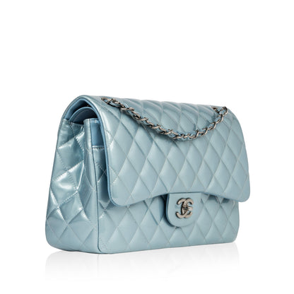 Chanel Classic Flap Lambskin Gold Shoulder Bag Style 20