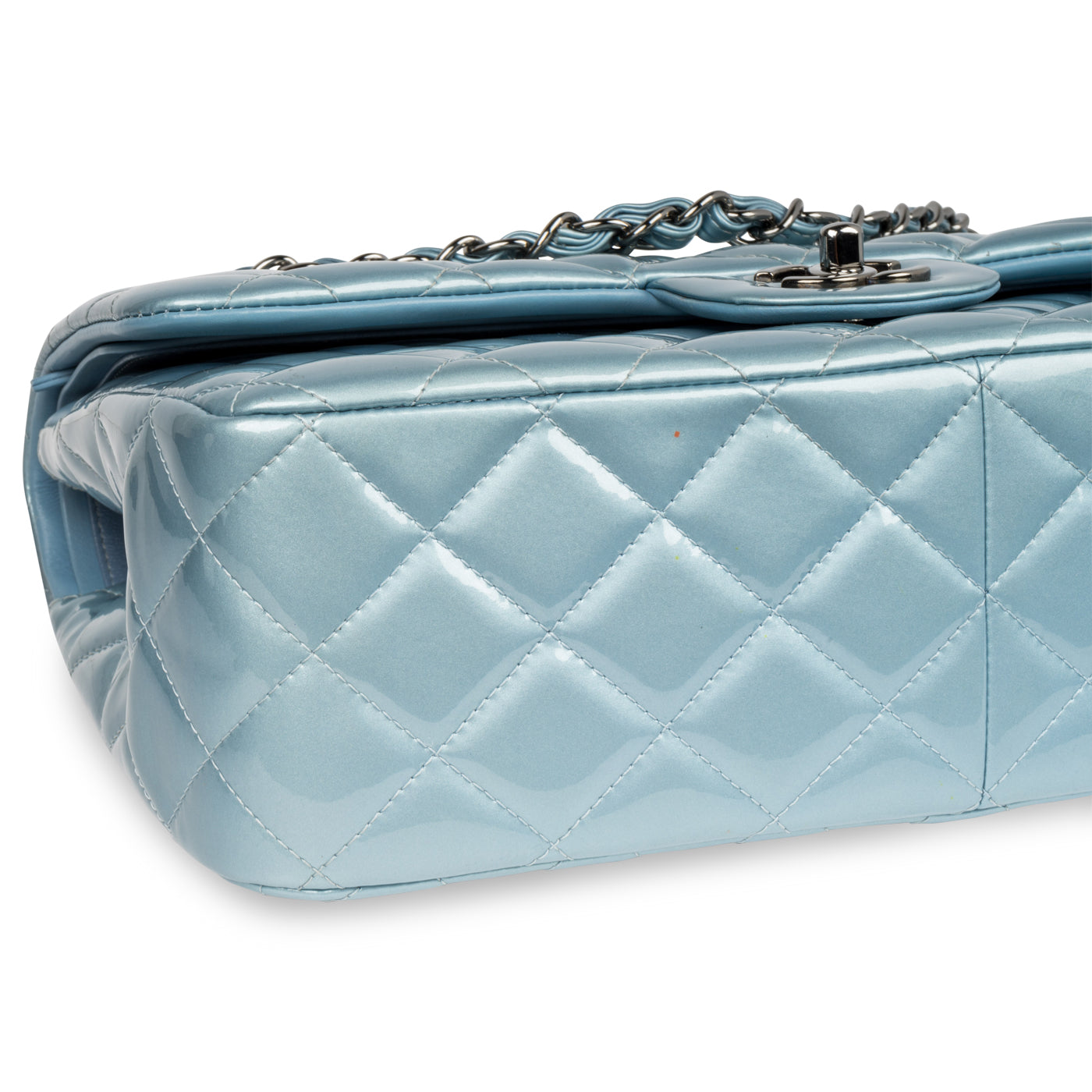 Chanel Classic Flap Lambskin Gold Shoulder Bag Style 20