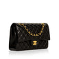 Chanel Classic Flap Lambskin Black Shoulder Bag Style 149