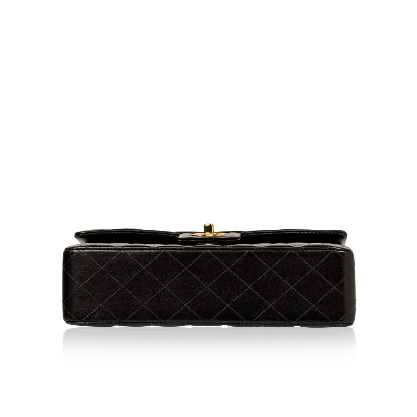 Chanel Classic Flap Lambskin Black Shoulder Bag Style 149