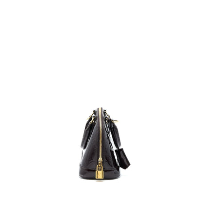 Louis Vuitton Alma BB Monogram Patent Amatante GHW
