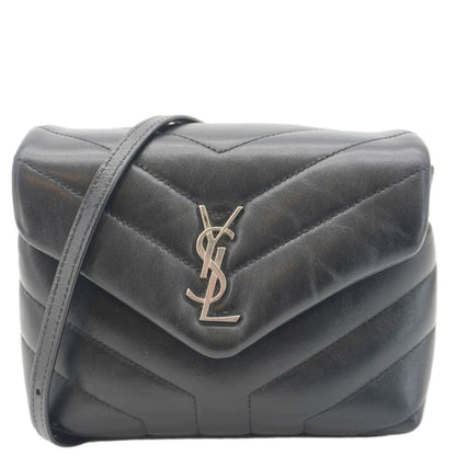 Saint Laurent Loulou Leather Black Crossbody Style 18