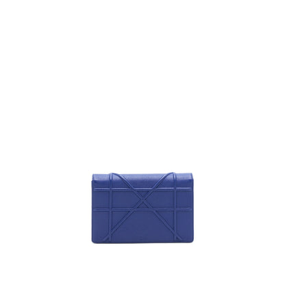 Dior Diorama Wallet on Chain Blue with