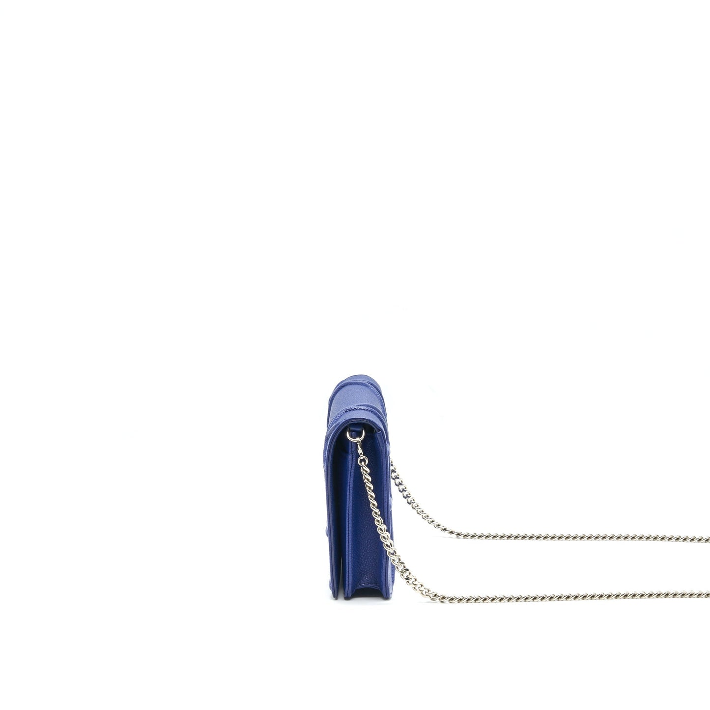 Dior Diorama Wallet on Chain Blue with