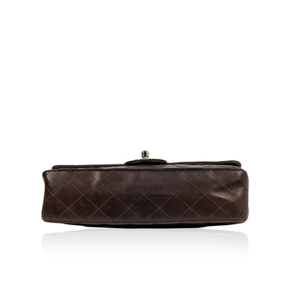 Chanel Classic Flap Lambskin Black Shoulder Bag Style 151