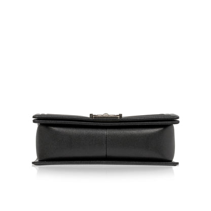 Chanel Boy Bag Caviar Black Shoulder Bag Style 15