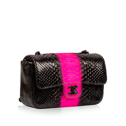 Chanel Classic Flap Leather Black Shoulder Bag Style 7