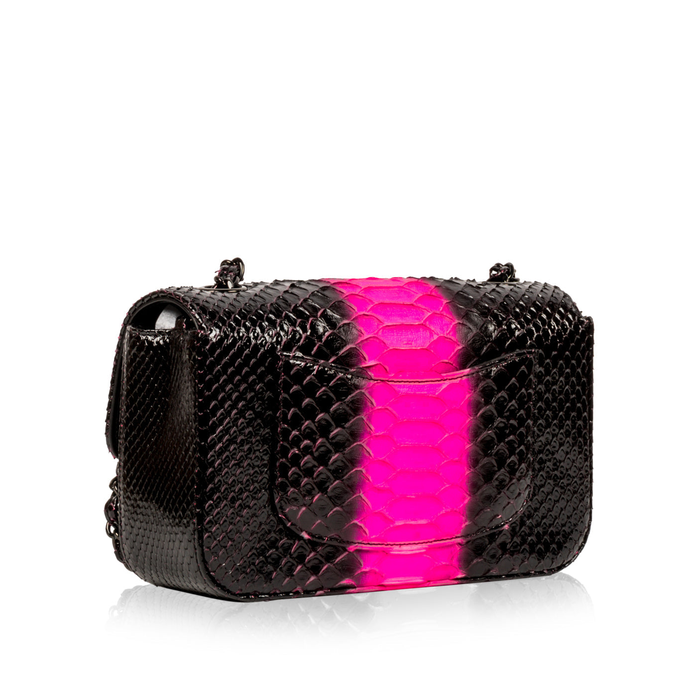 Chanel Classic Flap Leather Black Shoulder Bag Style 7