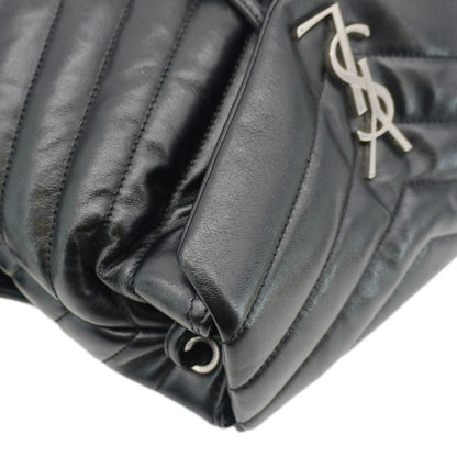 Saint Laurent Loulou Calfskin Black Shoulder Bag Style 5
